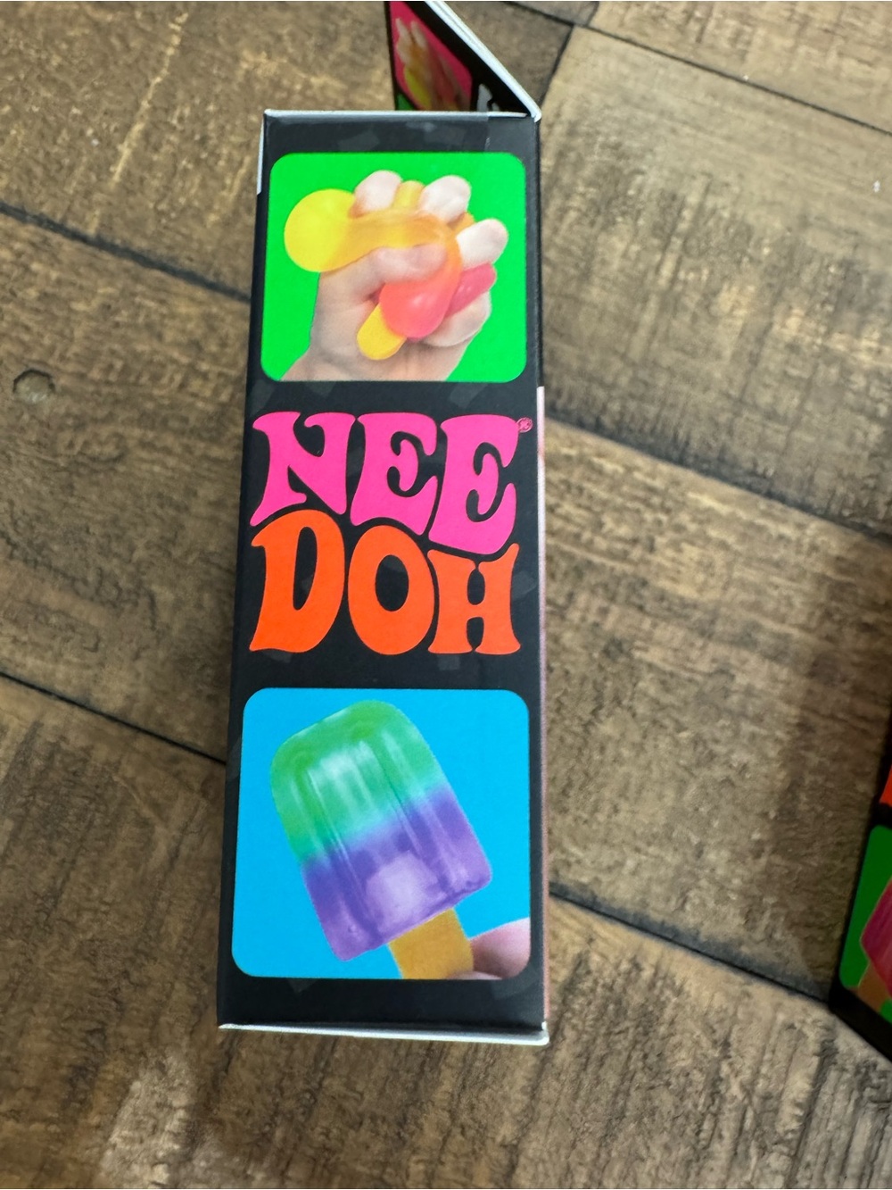 NeeDoh Nice-Sicle Popsicle Squishy Stress Toys Set Of 3 Colors AUTHENTIC NEW - Picture 5 of 7